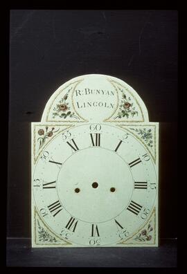 Osborne & Wilson, Birmingham: Other dial type, 1777 / Clockmaker: Robert Bunyan, Lincoln, 1748–1810