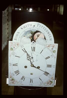 Wilson, Birmingham: Arched with moon dial / Clockmaker: John Smith, Pittenween, 1770–1814