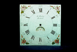 James Wilson, Birmingham: Square dial, 1780s / Clockmaker: John Bishop, Redmile, 1789