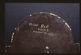 Peter Bell, Edinburgh: Picture in arch dial (arch back) / Clockmaker: David Peters, Arbroath, 1837–50