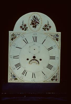 Thomas Osborne, Birmingham: High oval in arch dial, 1790–95 / Clockmaker unknown