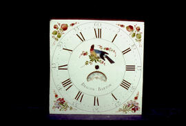 James Wilson, Birmingham: Square dial, 1785–95 / Clockmaker: Samuel Deacon, Barton, 1771–1816