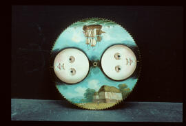 Walker & Hughes, Birmingham: Moon dial, 1815–20 / Clockmaker: Thomas Gaskell, Knutsford, 1784–95