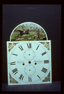 William Finnemore, Birmingham: Picture in arch dial, 1825–30 / Clockmaker: Strange, Banbury, 1823–66