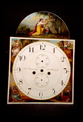 Edward Owen, Birmingham: Picture in arch dial, 1815–18 / Clockmaker: John Chambley, Wolverhampton, 1775–1822