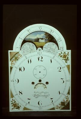 Walker & Hughes, Birmingham: Arched with moon dial, c.1815 / Clockmaker: Walker & Hughes, Birmingham