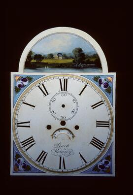 Walker & Hughes, Birmingham: Picture in arch dial, 1830s / John Leach, Romsey, 1830–48