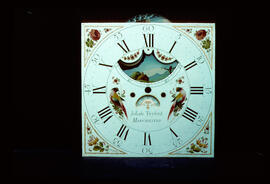 James Wilson, Birmingham: 12 o'clock moon dial, c.1790 / Clockmaker: Josiah Twyford, Manchester, 1790–1822