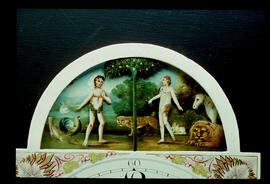 Walker & Hughes, Birmingham: Automata dial (arch detail), 1812–13 / Clockmaker: Ashmead, Newnham