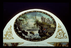James Wilson, Birmingham: Low oval in arch dial (detail) / Clockmaker: W. Waight, Birmingham, 1790–1835
