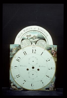 Thomas Osborne, Birmingham: Arched with moon dial, 1803–05 / Clockmaker: William Costen, Kirham, 1803