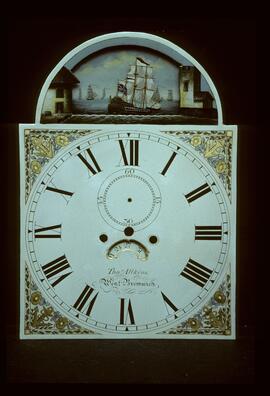 William Finnemore, Birmingham: Automata dial, 1840 / Clockmaker: Thomas Allkins, West Bromwich, 1842–50