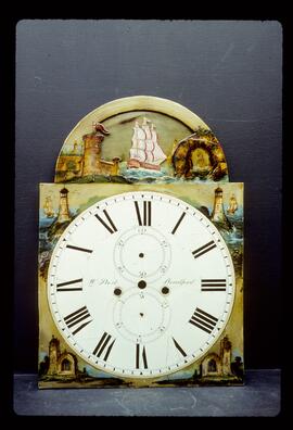 Unknown maker: Automata dial / Clockmaker: William Prest, Bradford, 1853