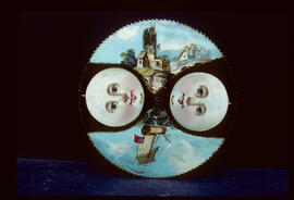 Walker & Finnemore, Birmingham: Moon dial, 1810–11 / Clockmaker:  W. Pugh, Newtown