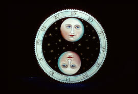 Unknown maker: Brass arched moon dial / Clockmaker: William Bailie, Belfast, 1787–1824