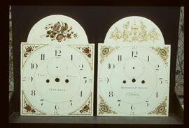 Thomas Osborne, Birmingham: Arched with moon dials, 1800–1806 / Clockmaker: Thomas Harvey and Bainbridge & Sterling, Clonmel, 1806–09