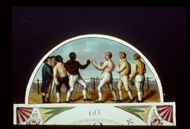 Beilby Hawthorne & Whitaker, Newcastle: Picture in arch dial, 1795–1815 / Clockmaker: John Wilson, Wakefield