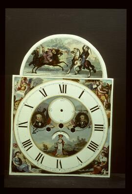 Edward Owen, Birmingham: Picture in arch dial, c.1820 / Clockmaker: James Colhoun & Son, Londonderry, 1820