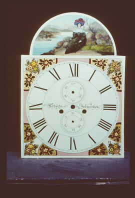 Unknown maker, Halifax: Picture in arch dial, 1830s / Clockmaker: John Roberts, Todmorden, 1822–34