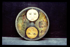 Unknown maker: Moon dial / Clockmaker: unmarked, Irish
