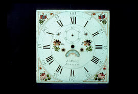 James Wilson, Birmingham: Square dial, c.1795 / Clockmaker: Edward Massey, Burslem, 1795–1804
