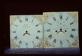 Francis Byrne, Birmingham: Square dial, 1795 / Clockmaker: Richard Prew, Tewkesbury, 1745