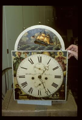 Unknown maker, Scottish made: Automata dial / Clockmaker: W. Wright, Dunbar, 1820–37