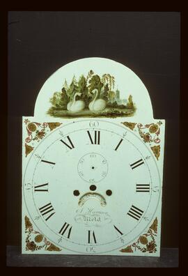 Walker & Hughes, Birmingham: Picture in arch dial, 1812–35 / John Harrison, Mold, 1828–25