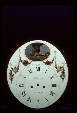 Francis Byrne, Birmingham: Other dial type, 1798 / Clockmaker: Edward Butler, Tutbury, 1795–1828