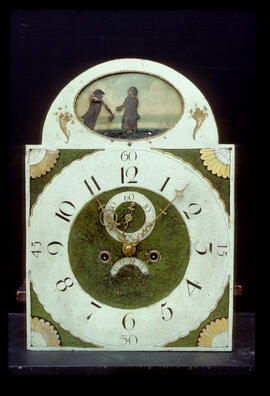 William Francis, Birmingham: Automata dial, 1815–20 / Clockmaker: Campbell & Orr, Bangor, County Down, 1800s