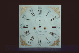 Unknown maker, Dublin: Square dial / Clockmaker: George Walker, Dublin, 1769–1803