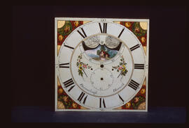 Beilby Hawthorne & Whitaker, Newcastle: 12 o'clock moon dial, 1795–1815 / Clockmaker: John Barraclough, Halifax, 1774–1835
