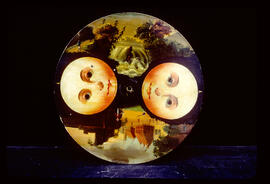 Unknown maker: Moon dial (before restoration) / Clockmaker: Thomas Lister, Halifax, 1745–1814