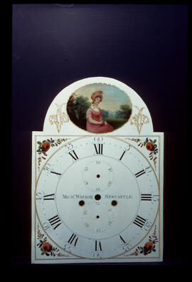 Beilby Hawthorne & Whitaker, Newcastle: Low oval in arch dial / Clockmaker: Michael Watson, Newcastle, 1801–27