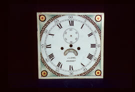 Walker & Finnemore, Birmingham: Square dial, 1850 / Clockmaker: J. Long, Hodnet, 1825–32