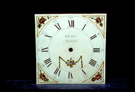 James Wilson, Birmingham: Square dial, 1780s / Clockmaker: Robert Hill, Stafford, 1795