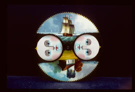 Unknown maker: Moon dial / Clockmaker: Thomas Heywood, Wrexham, 1839–64