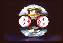 Samuel Wilkes or Wilkes & Son, Birmingham: Moon dial, 1828–52 / Clockmaker: William Wain, Burslem, 1828–42