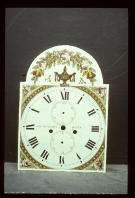 Unknown maker: Picture in arch dial / Clockmaker: James Brander, Keith, 1835