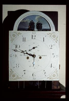 Thomas Keeling, Birmingham: Picture in arch dial, c.1810 / Clockmaker: J. Reed, Brampton, 1858–79
