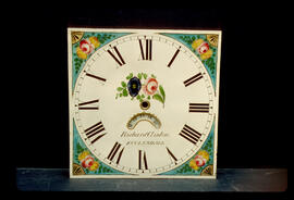 John Wright Fletcher, Birmingham: Square dial, 1835–45 / Clockmaker: Richard Clinton, Eccleshall, 1828–45