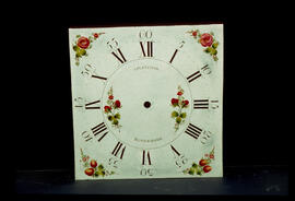 Unknown maker: Square dial / Clockmaker: Cecilia Fletcher, Rotherham, 1770–95