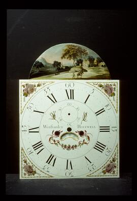 Thomas Osborne, Birmingham: Picture in arch dial, c.1780 / Clockmaker: John Winstanley, Holywell, 1791–1840