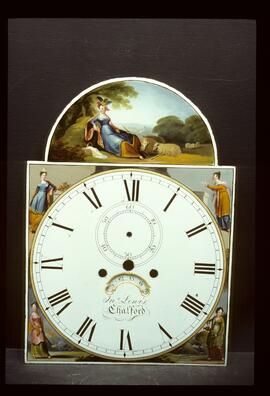 Walker & Hughes, Birmingham: Picture in arch dial, 1820–25 / J. Lewis, Chalford