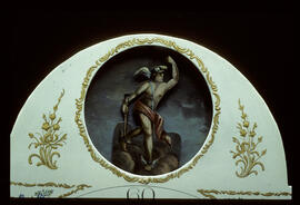 James Wilson, Birmingham: Automata dial (detail), 1777–80 / Clockmaker: William Gostling, Diss, 1774–91