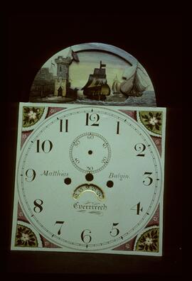 Samuel Wilkes, Birmingham: Automata dial, 1821–30 / Clockmaker: Mathias Bulgin, Evercreech