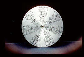 Unknown maker: Brass arched dial / Clockmaker: Jason Cox, Longacre, London, 1741–57