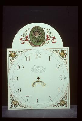 Walker & Hughes, Birmingham: High oval in arch dial, c.1813 / Clockmaker: Samuel Deacon, Barton, 1771–1816