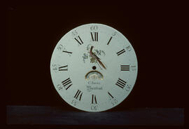 Thomas Osborne, Birmingham: Round dial, 1790? / Clockmaker: Charles Farrer, Pontefract, 1761+