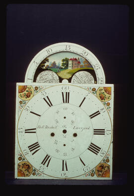 Whittaker & Shreve, Halifax: Arched with moon dial, 1803–17 / Clockmaker: Robert Roskell, Liverpool, 1798–1830